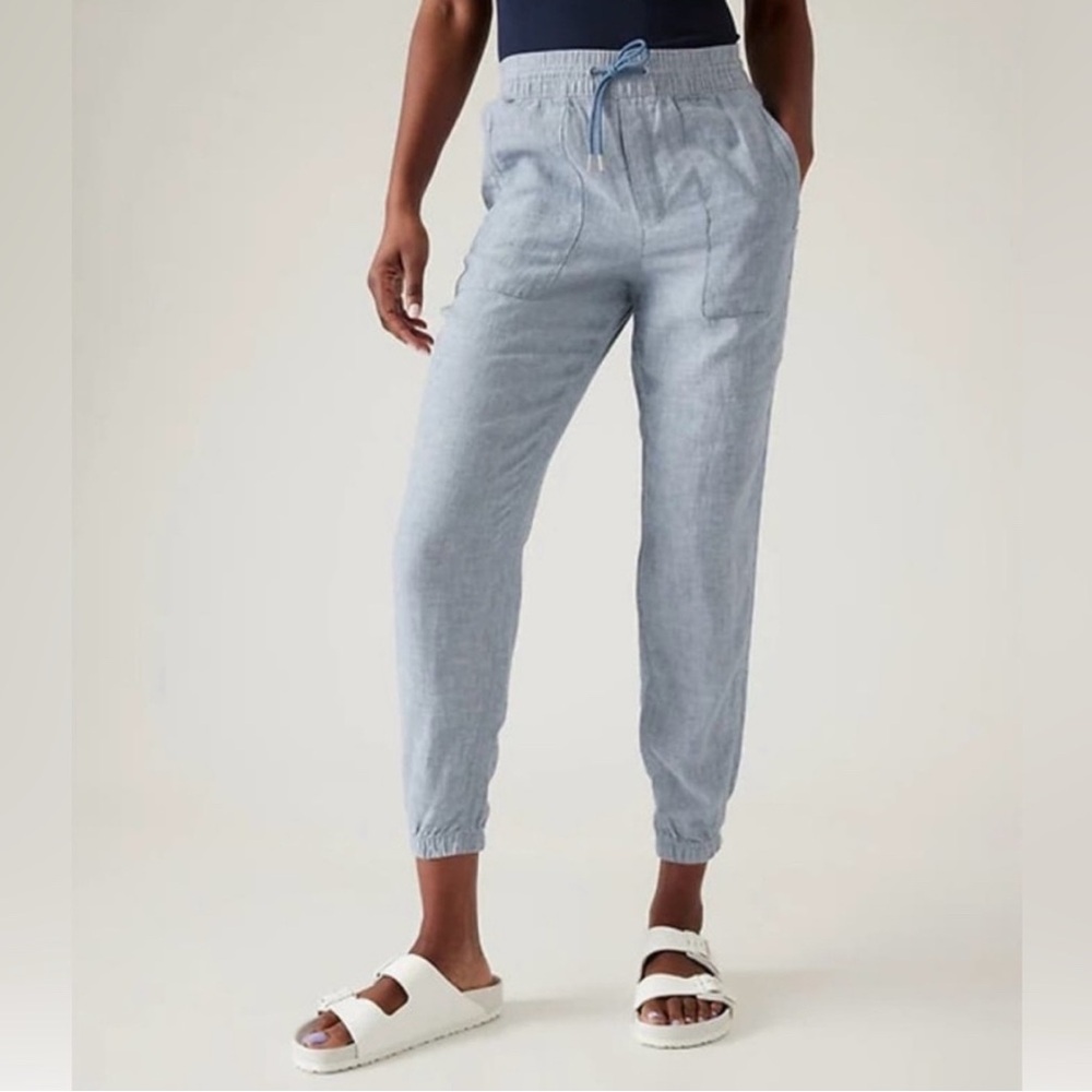 NWT Athleta Retreat Linen Pant